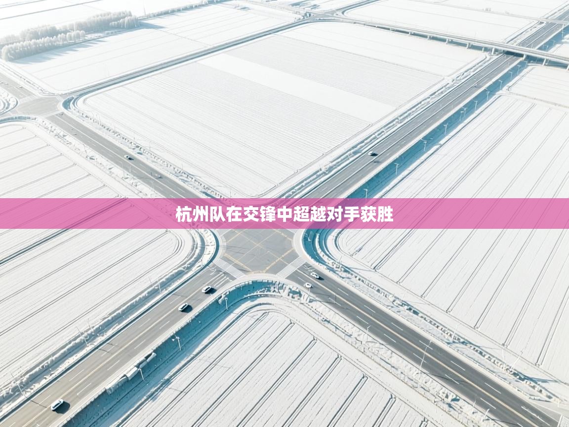 杭州队在交锋中超越对手获胜  第1张